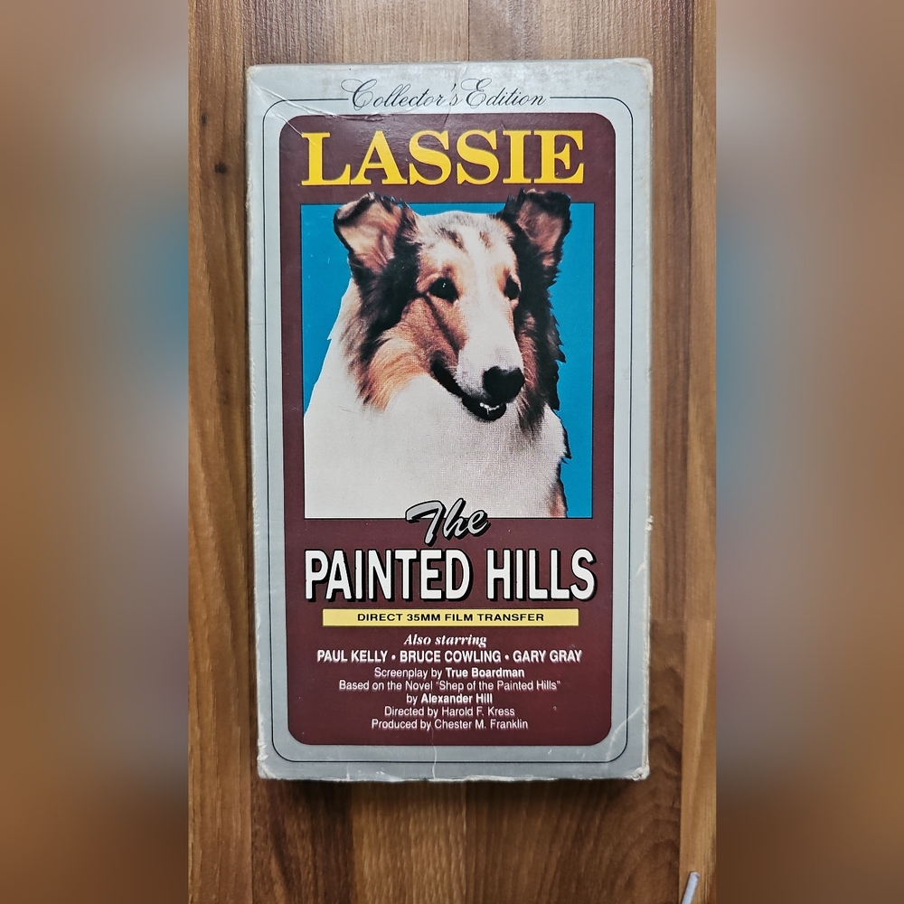 Lassie The Painted Hills VHS